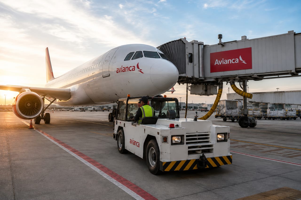 Operación en plataforma aeroportuaria